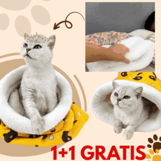 CozyNest hálózsák macskáknak 1+1 AJÁNDÉK