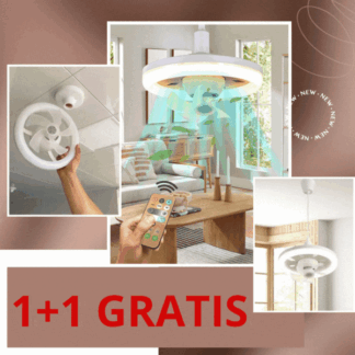 Ventilátor fénycsóvával - LightFan 1+1 AJÁNDÉK