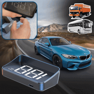 Autós sebbességvetítő – DriveVision