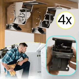 4x Összecsukható konzol biztonsági zárral – FoldSafe